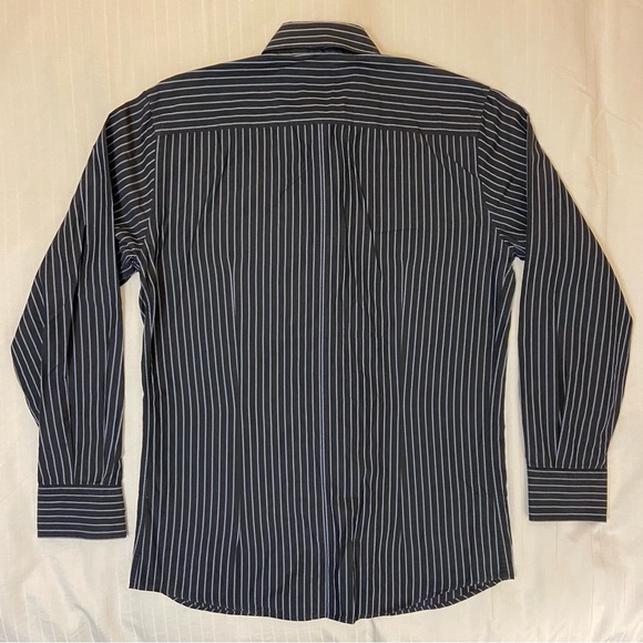 DOLCE & GABBANA tailored fit long-sleeve collared dress shirt sz L (16,41cm) - Picture 7 of 9